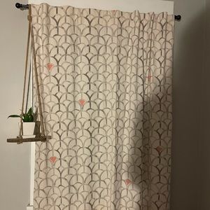 Anthropologie Wakefield 63" Curtain Panels
